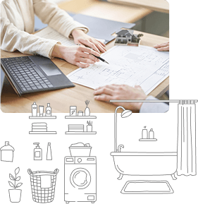 ニーズに応えるための幅広い施工